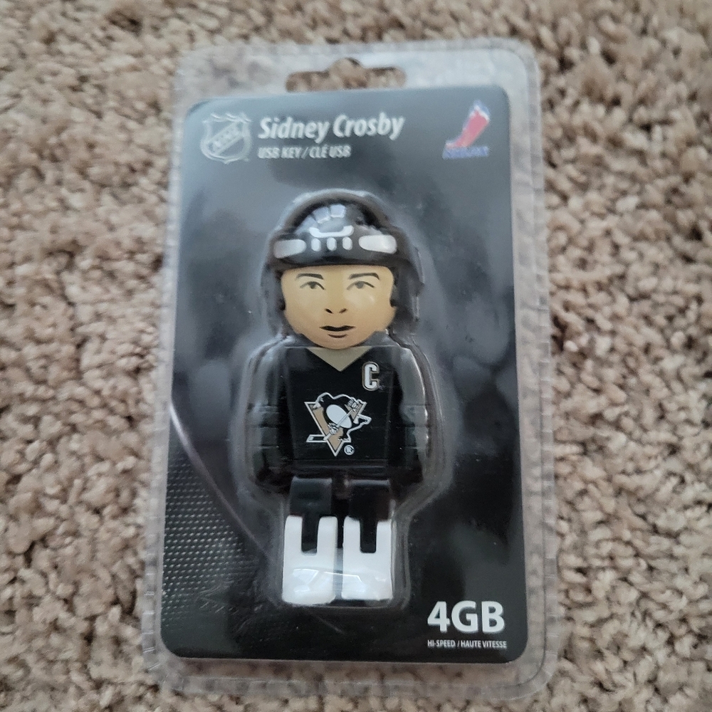 NHL Pittsburgh Penguins Sidney Crosby 4gb Flashdrive - BRAND NEW!
